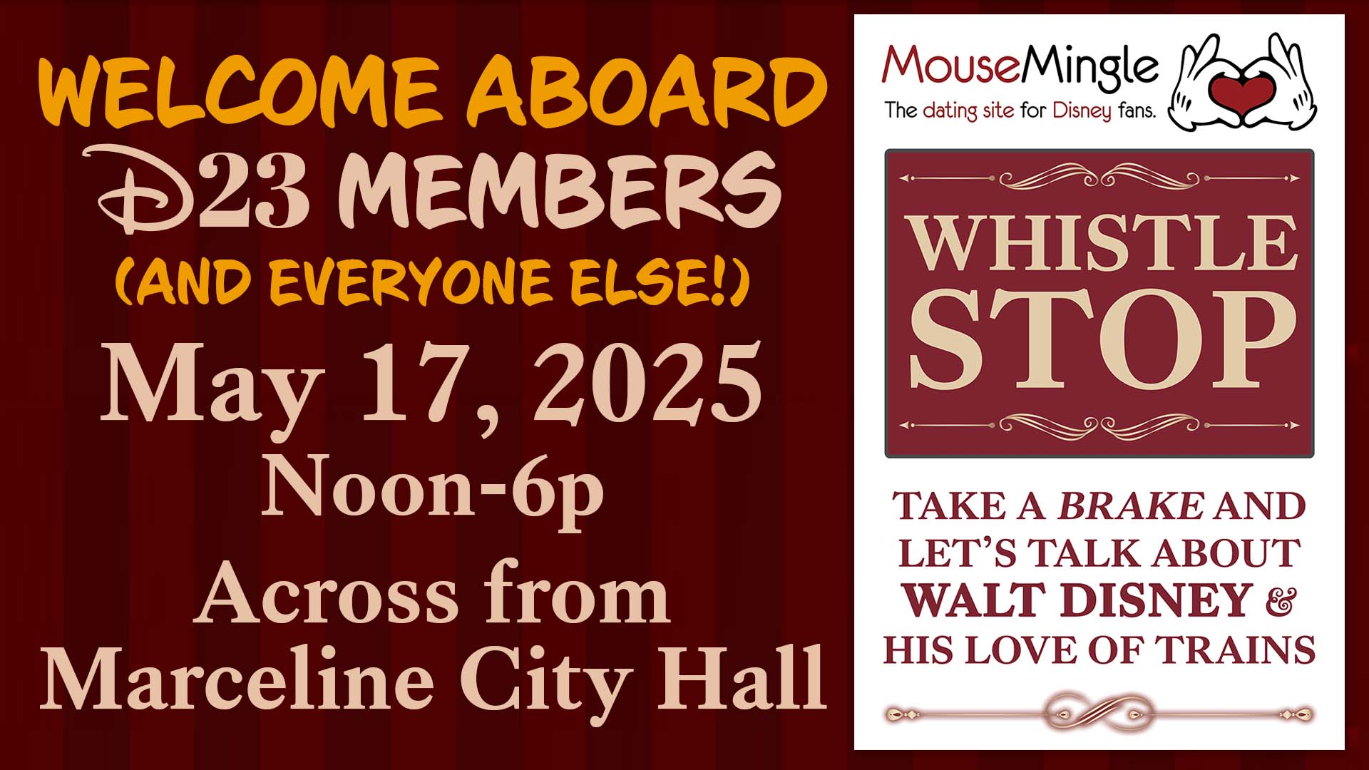 Main Street Whistle Stop | MouseMingle.com