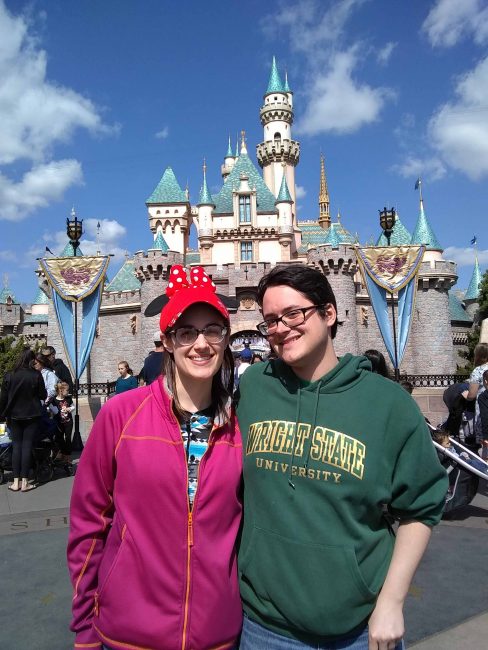 Kristin and David at Disneyland | MouseMingle.com